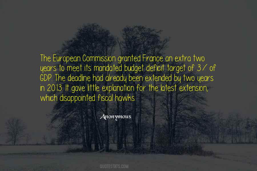 Quotes About European Commission #188442