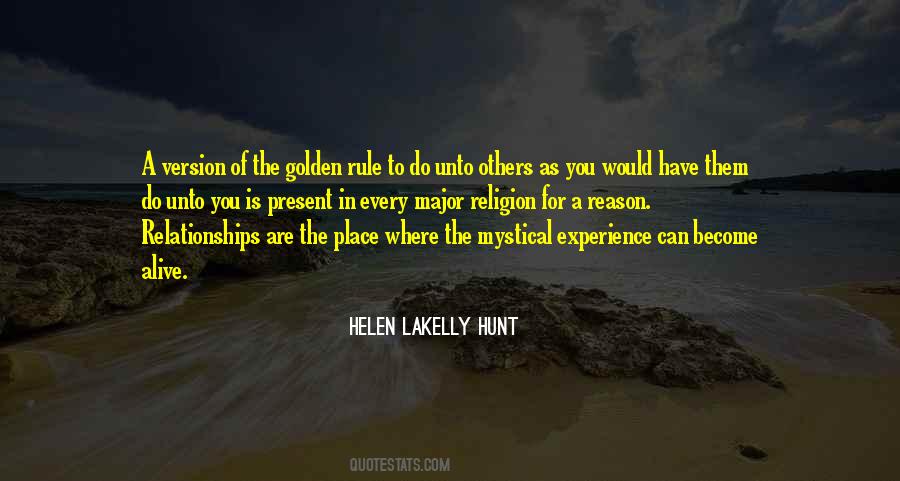 Quotes About The Golden Rule #1104158