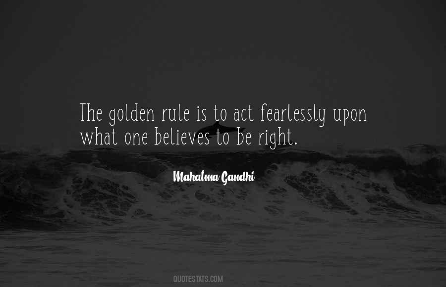 Quotes About The Golden Rule #122469