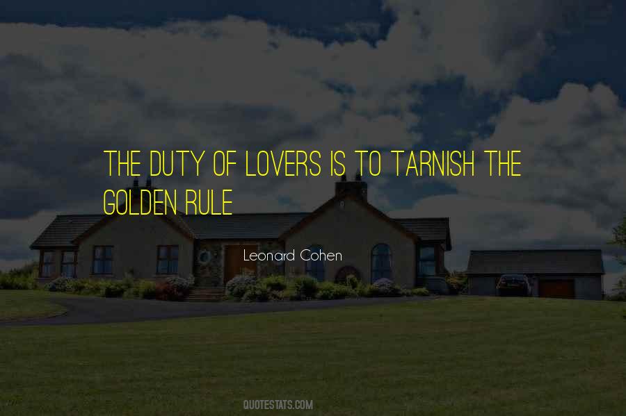 Quotes About The Golden Rule #559274