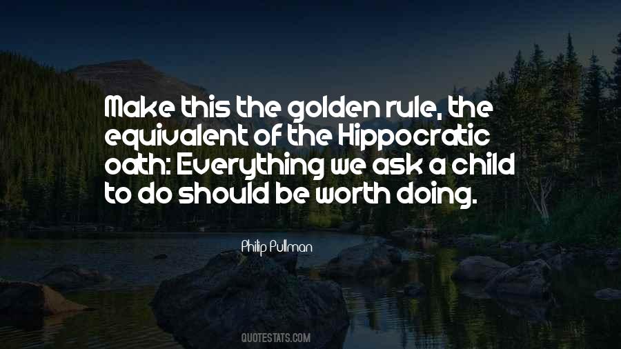 Quotes About The Golden Rule #978519