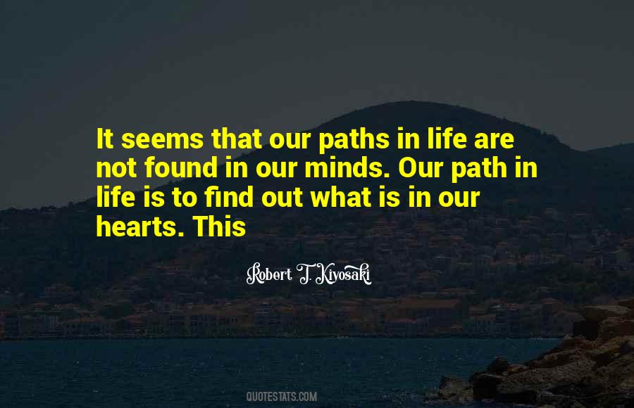 Quotes About Paths In Life #1077929