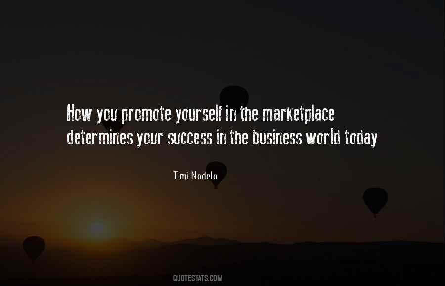 Quotes About The Business World #1391487