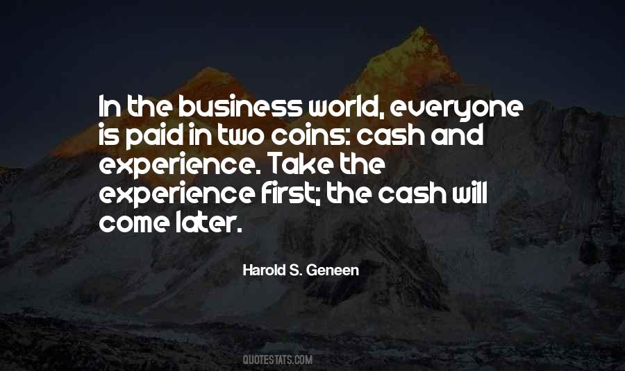 Quotes About The Business World #1852751