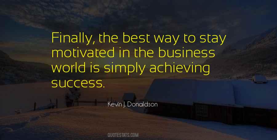 Quotes About The Business World #915888