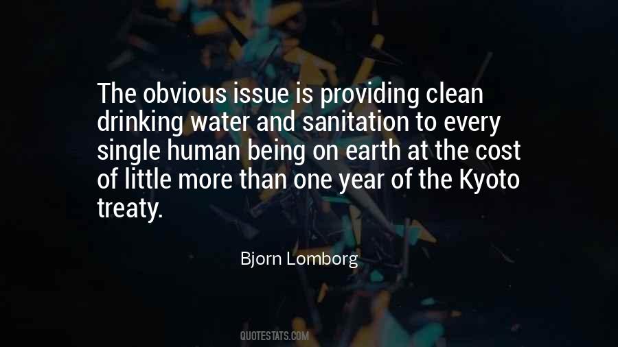 Clean Water And Sanitation Quotes #267465