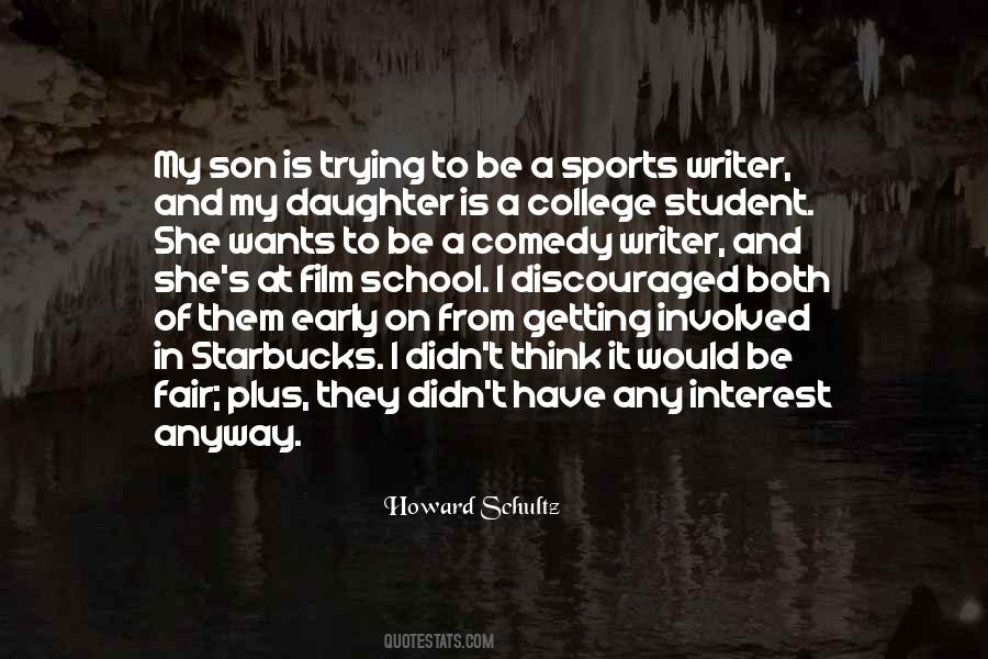 Quotes About School And Sports #1096779