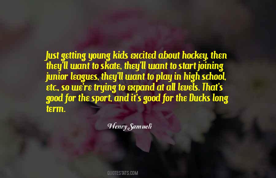 Quotes About School And Sports #1145050
