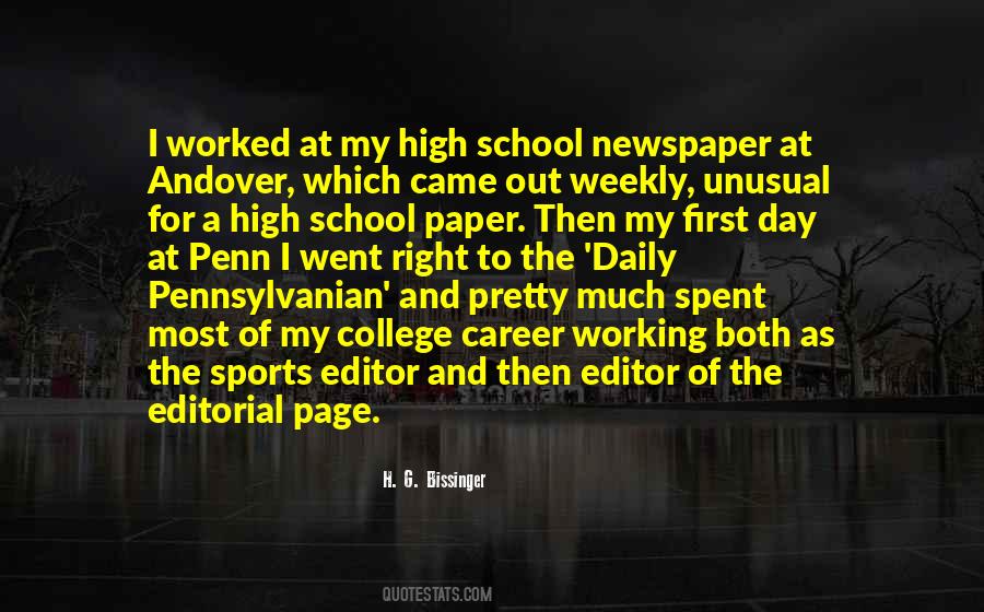 Quotes About School And Sports #1786380