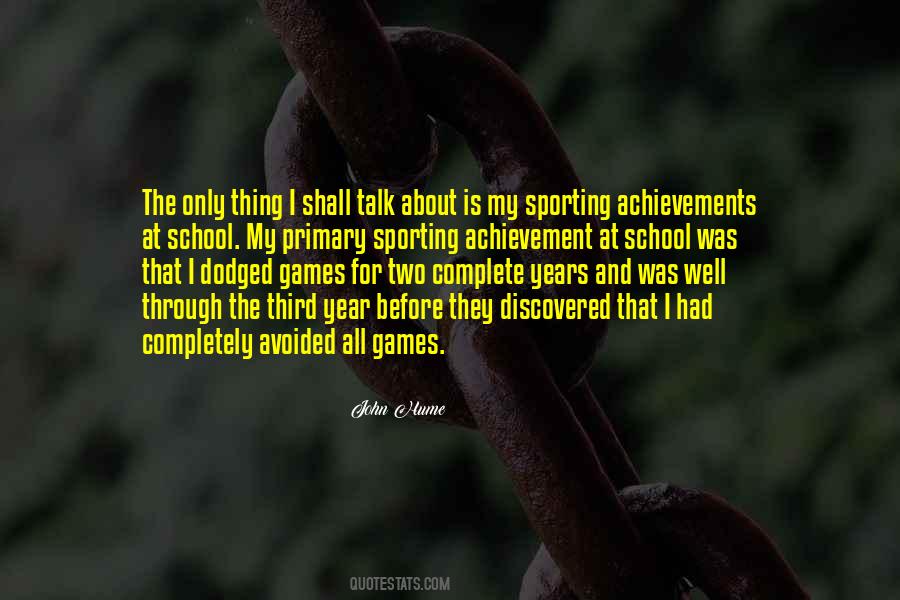 Quotes About School And Sports #61572