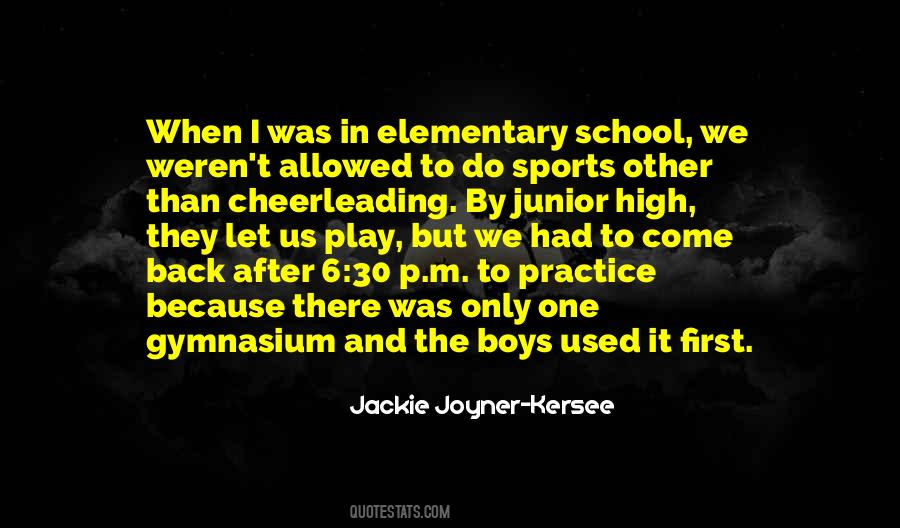 Quotes About School And Sports #780130