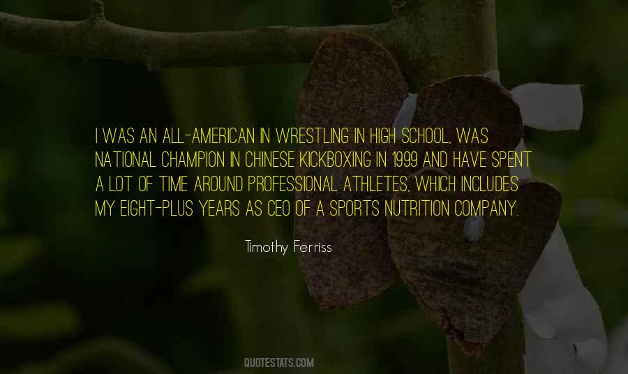 Quotes About School And Sports #841522