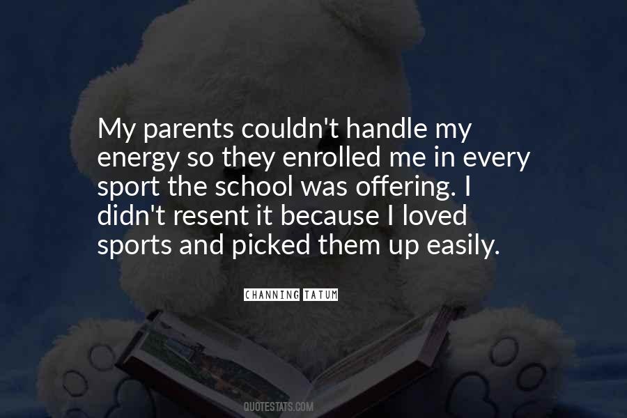 Quotes About School And Sports #965473