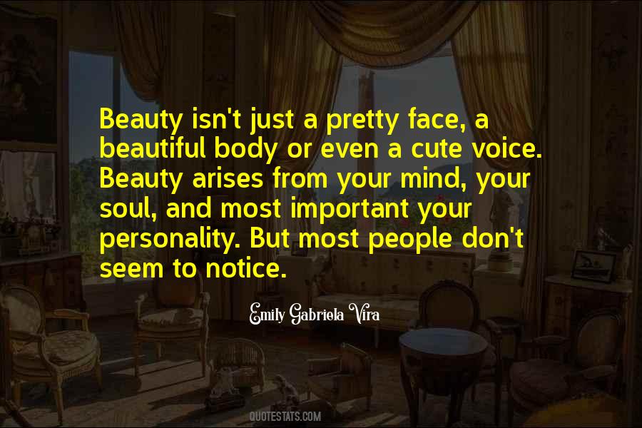 Quotes About A Cute Face #188098