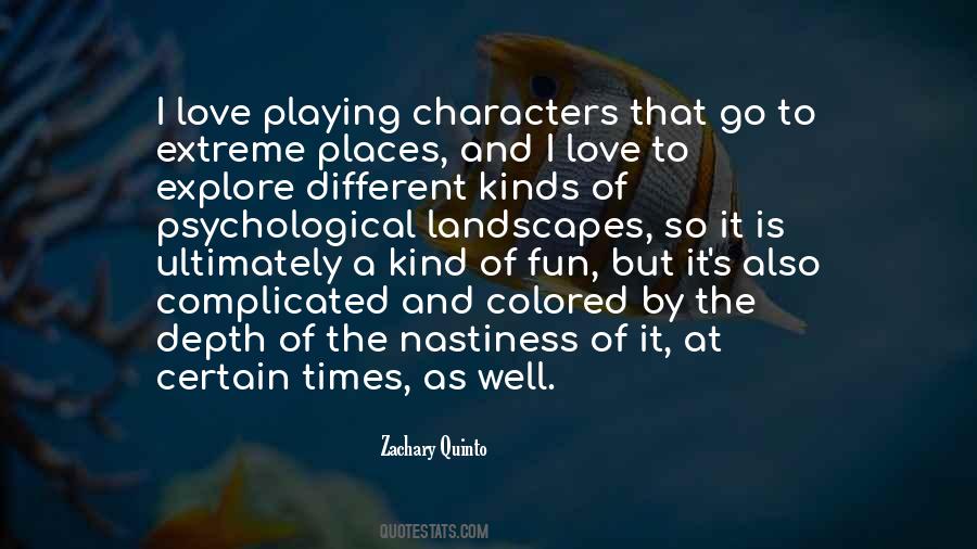 Quotes About Depth Of Character #1286534