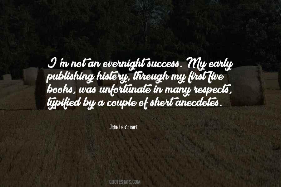 Early Success Quotes #83730