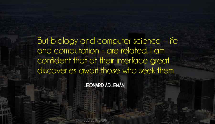 Quotes About Discovery Science #339338