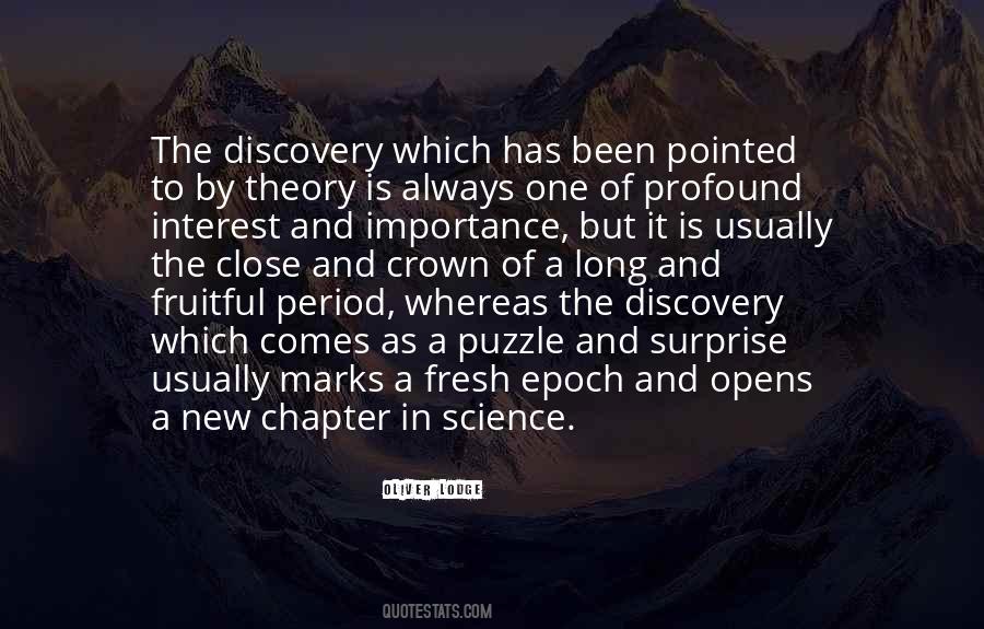 Quotes About Discovery Science #792295