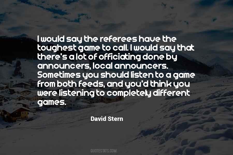 Quotes About Referees #158159