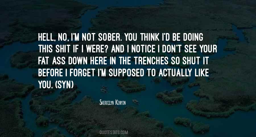 Quotes About Sober #1233791