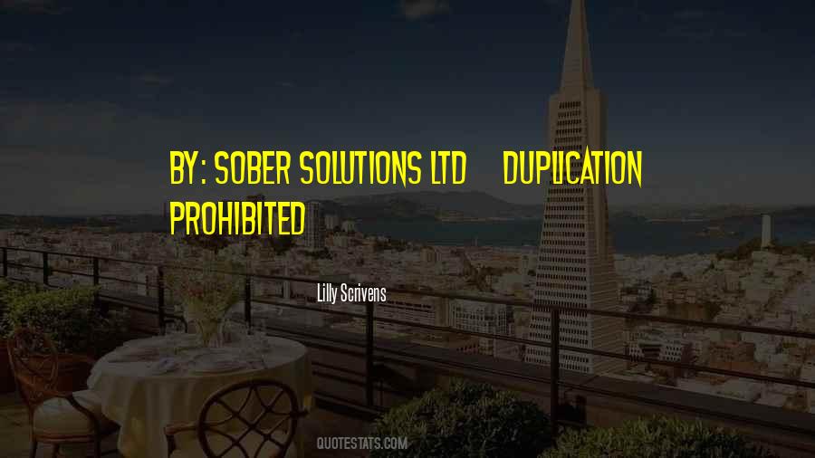 Quotes About Sober #1371970