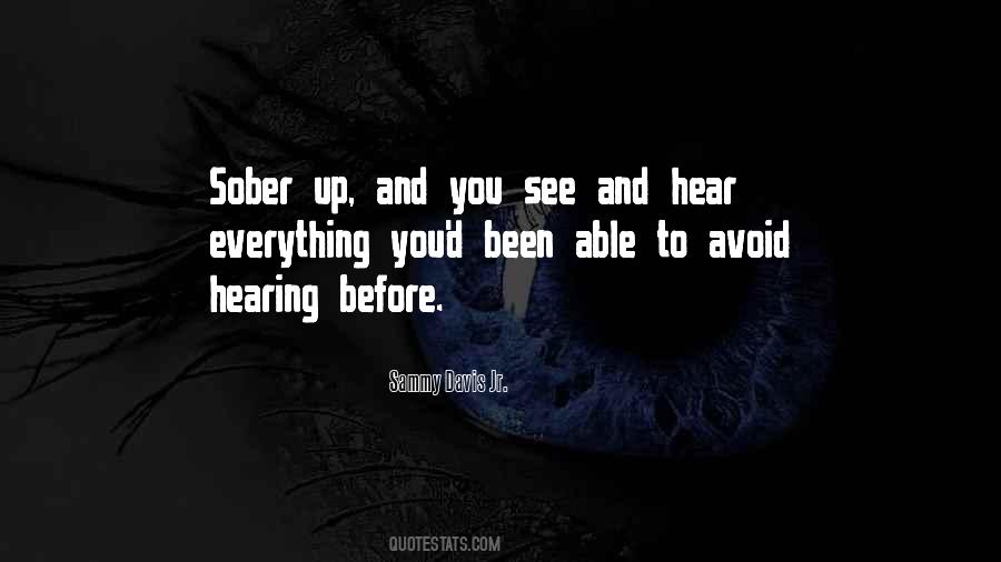 Quotes About Sober #1388371