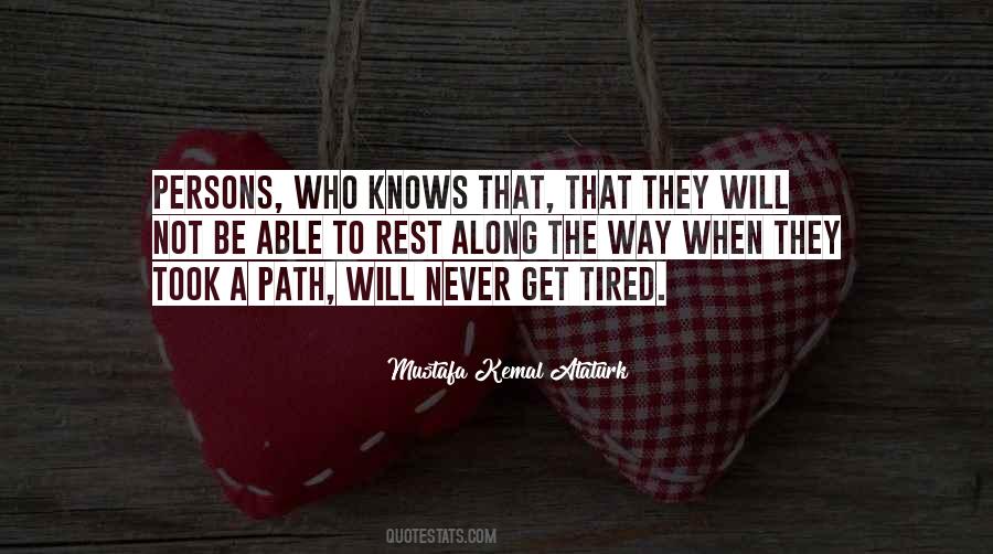 Quotes About Path Way #114854