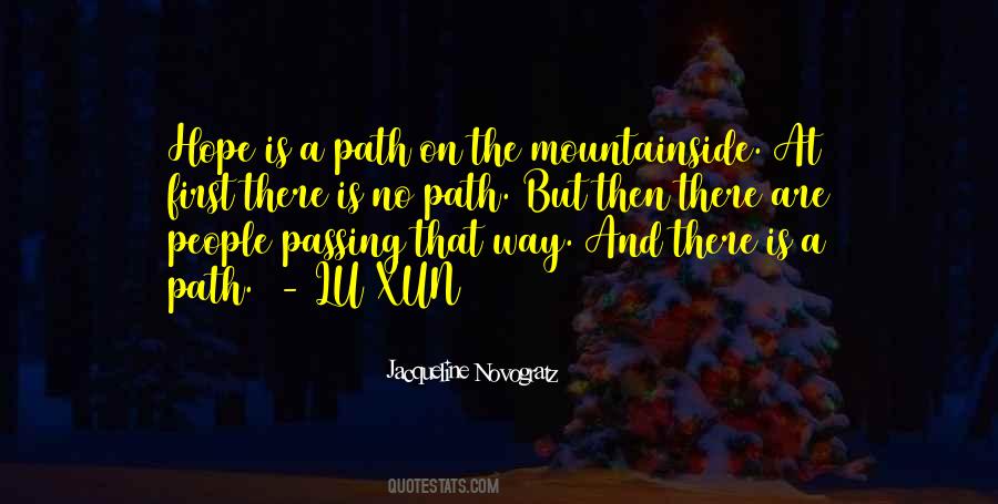 Quotes About Path Way #45027