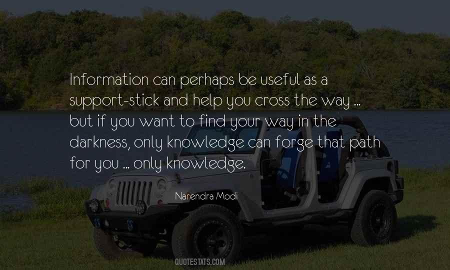 Quotes About Path Way #78298