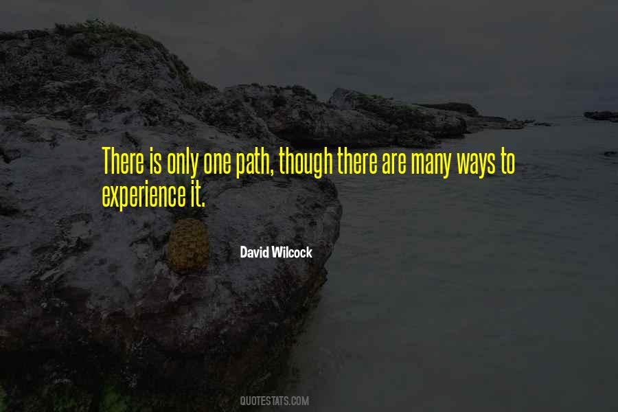 Quotes About Path Way #94485
