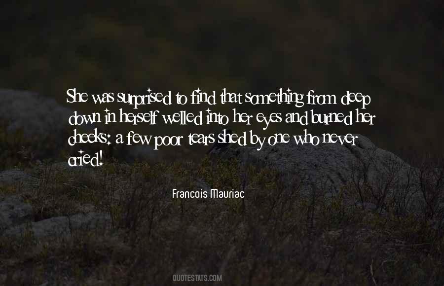 Welled With Tears Quotes #1826629