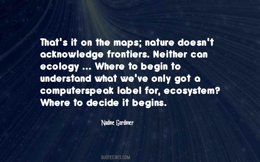 Quotes About Frontiers #624589