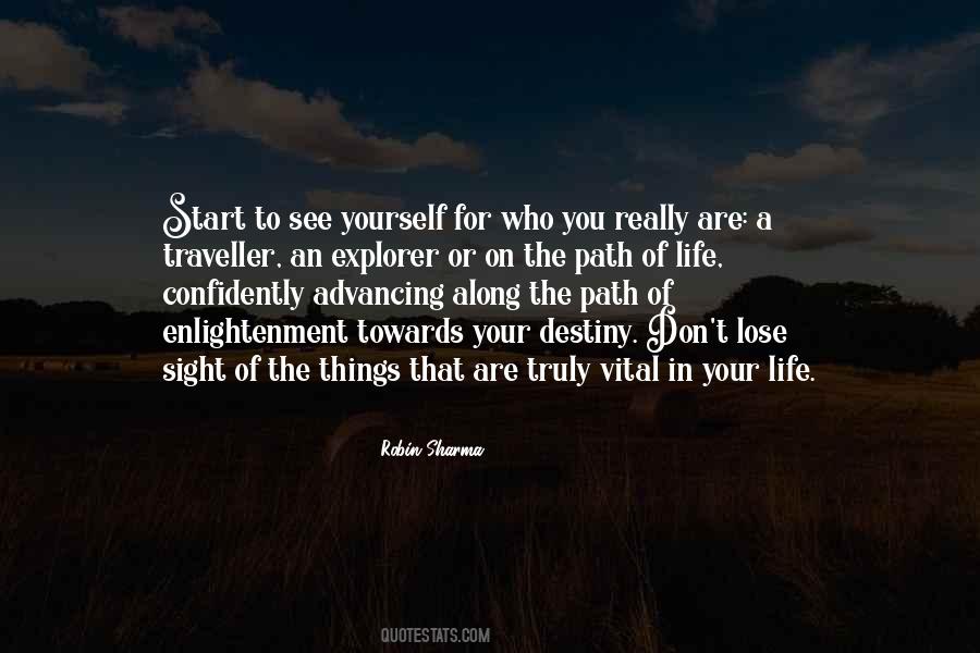 Quotes About Path Of Life #1430121