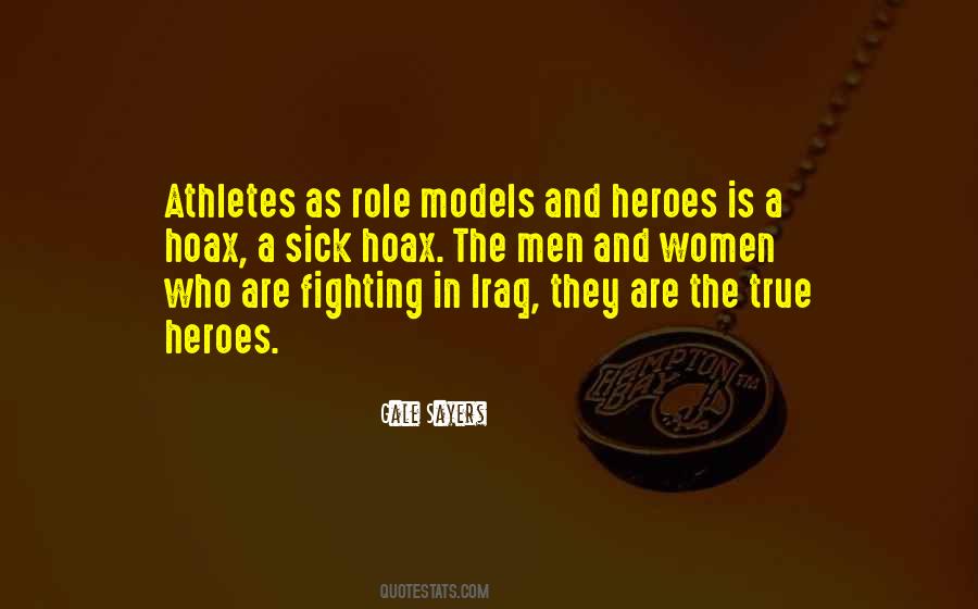 Quotes About Role Models And Heroes #1664604