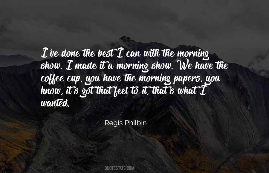 Quotes About The Morning Coffee #267660