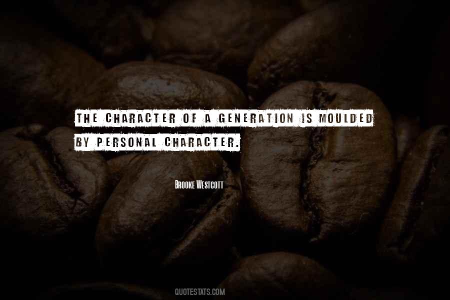 Personal Character Quotes #344280