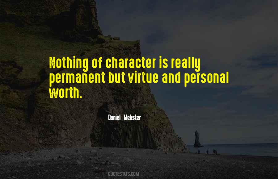 Personal Character Quotes #530599