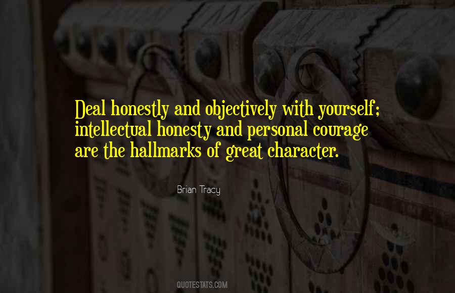 Personal Character Quotes #923225