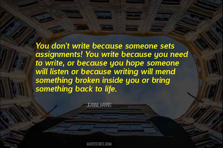Quotes About Doing Assignments #644238