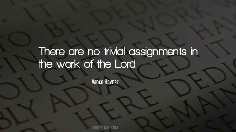 Quotes About Doing Assignments #649193