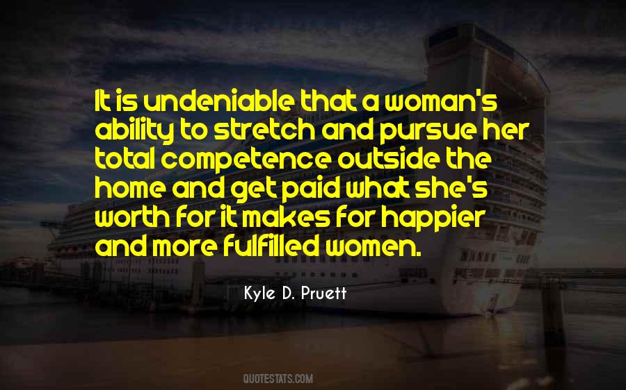 What Makes A Woman A Woman Quotes #1755896