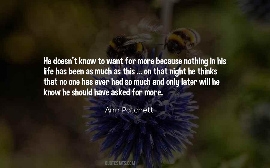 Quotes About Patchett #571062