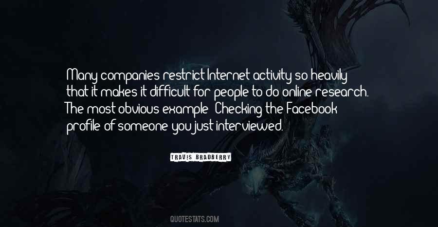 Quotes About Profile #1157880