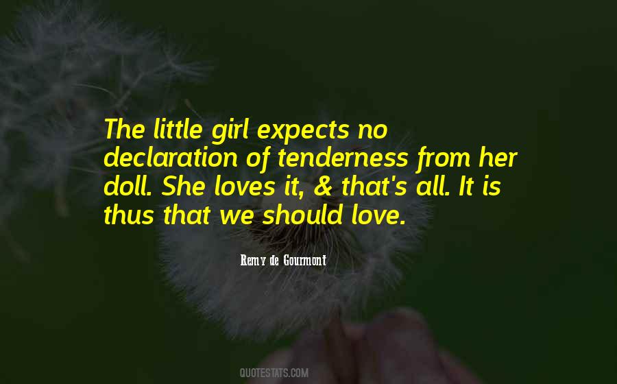 Love Tenderness Quotes #566818