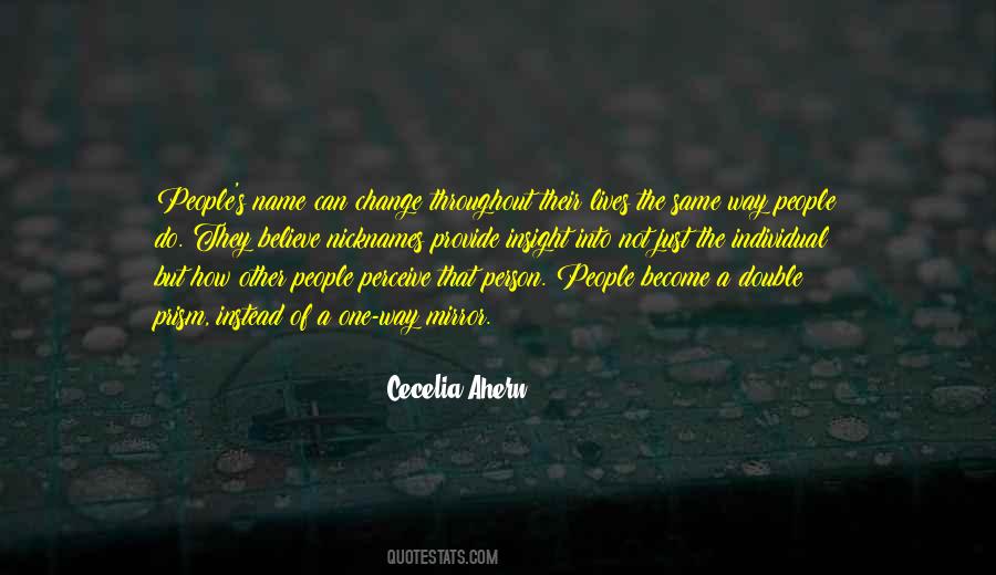 Quotes About A Person's Name #113084