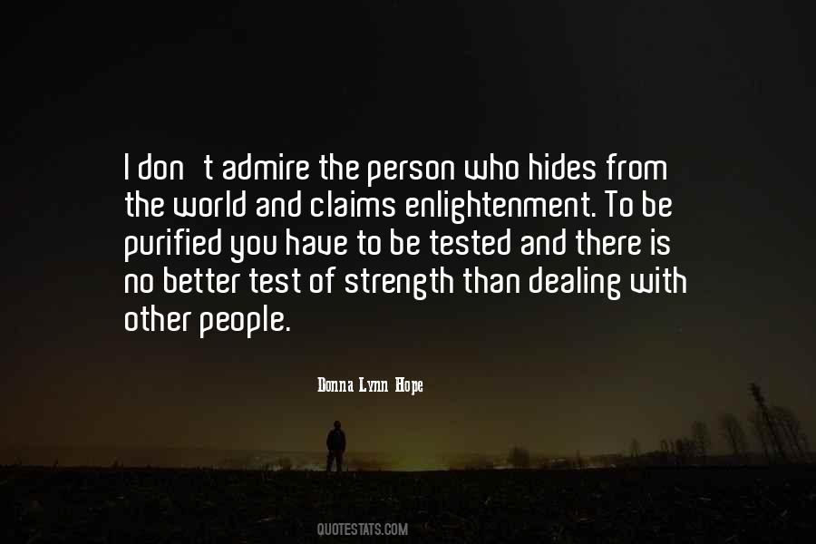 Quotes About Person You Admire #633370