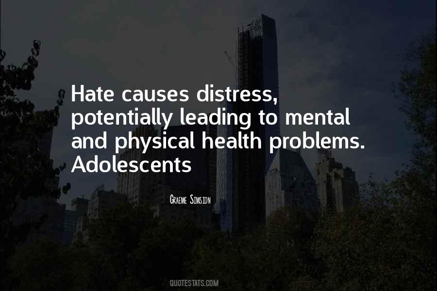 Mental Distress Quotes #907643