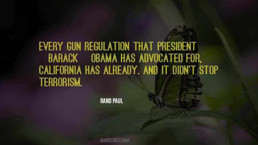 Quotes About Gun Regulation #273802