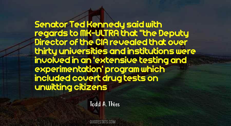 Quotes About Ted Kennedy #1692700