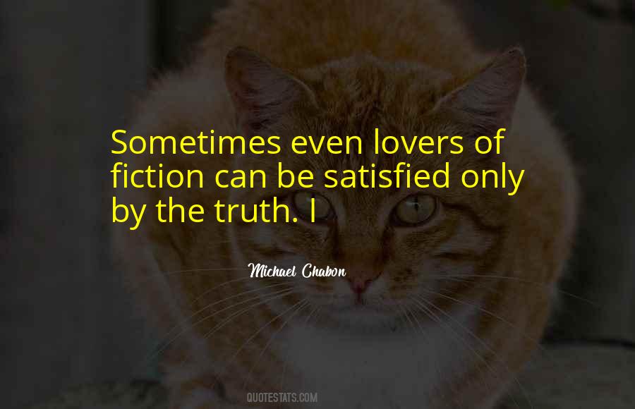 Fiction Lovers Quotes #1522298